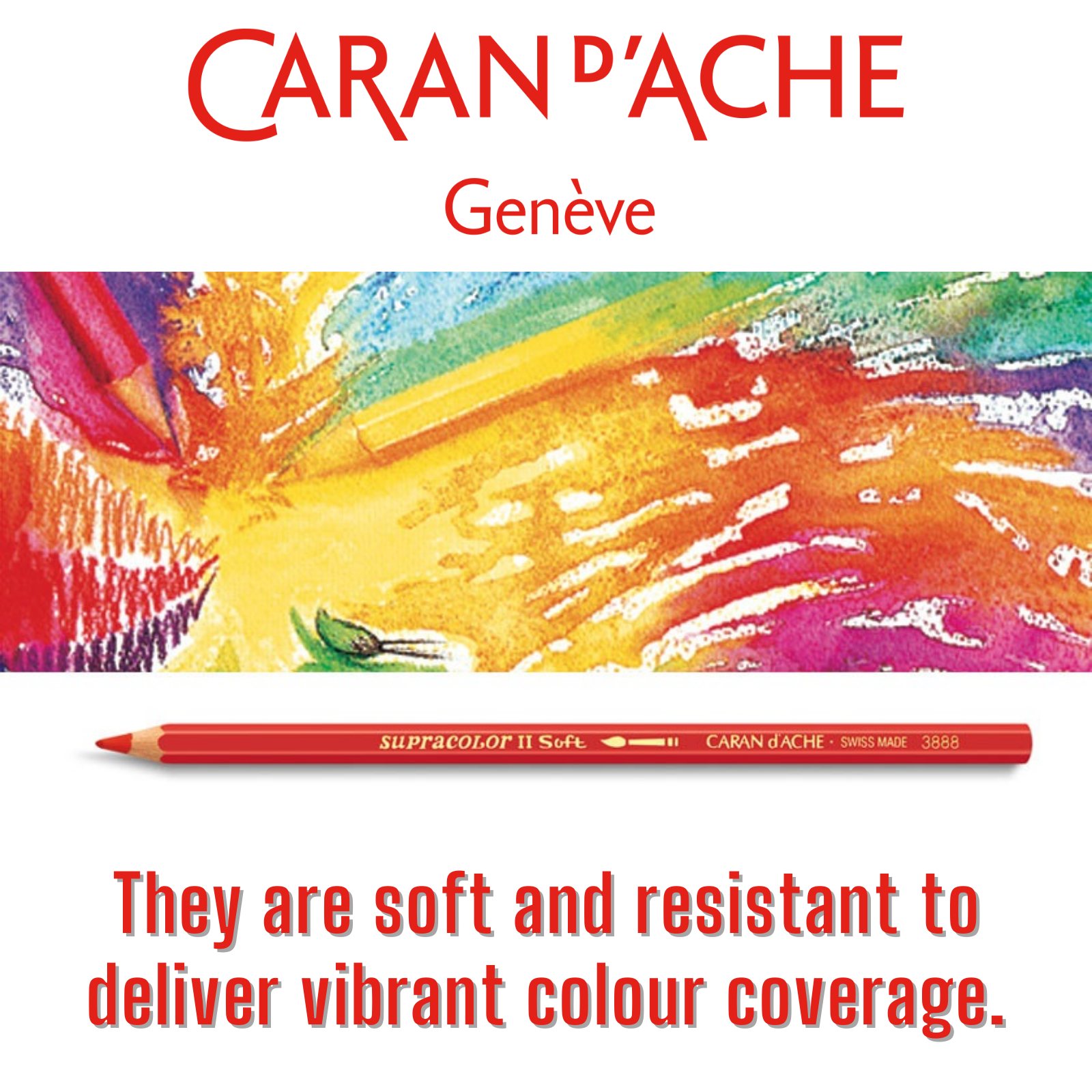 Caran d'Ache Supracolor Soft Aquarelle Watercolour Pencil Set