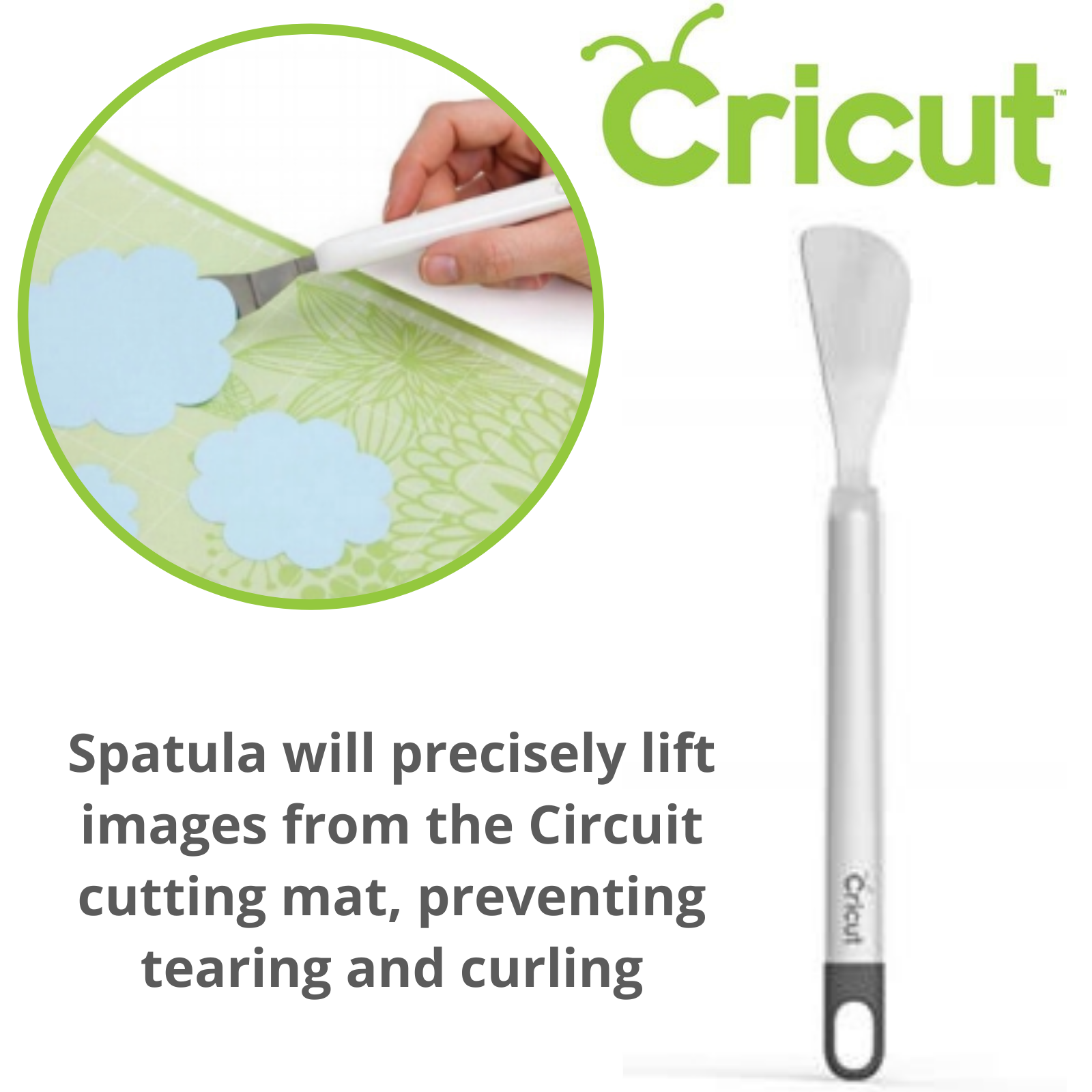 Cricut Basic Tool Set - Genuine, Scissors, Weeder, Tweezer, Spatula, Scraper