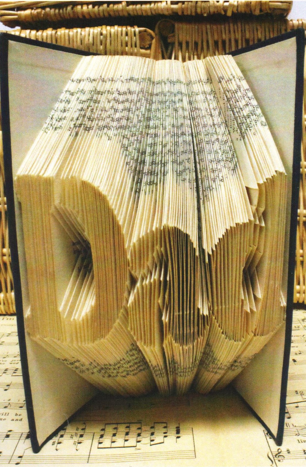 Folding Books - Upcycling Old Books, Easy to Do - Debbi Moore Designs