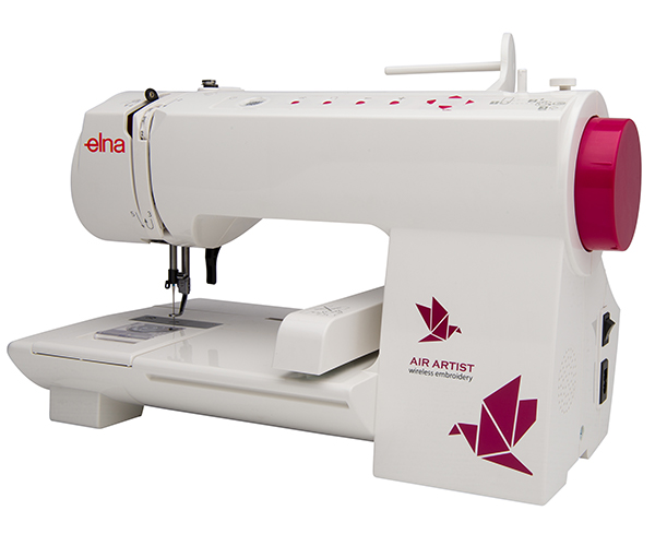 Elna Air Artist WiFi Enabled Embroidery Machine, 260 Built-In Designs & 12 Fonts - easy to use