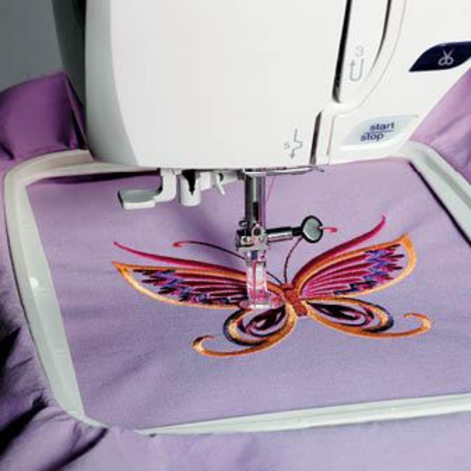 Elna Air Artist WiFi Enabled Embroidery Machine, 260 Built-In Designs & 12 Fonts - up to 400 stitches per minute