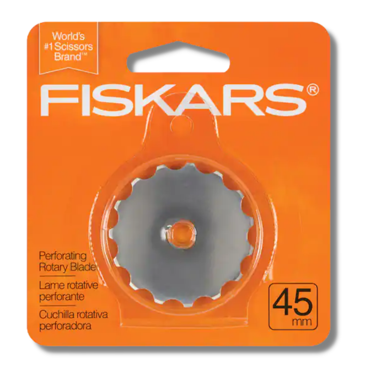 Fiskars Rotary Blade 45mm - Perforating Rotary Replacement Single Blade