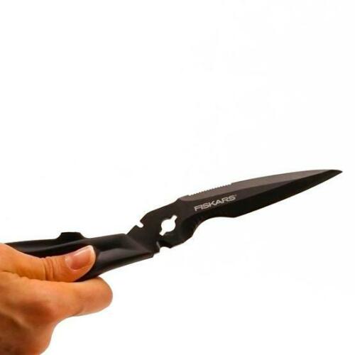 Fiskars Cuts+More 5-in-1 Multi-Purpose Scissors - Comes apart for easy cleaning and to use as a knife