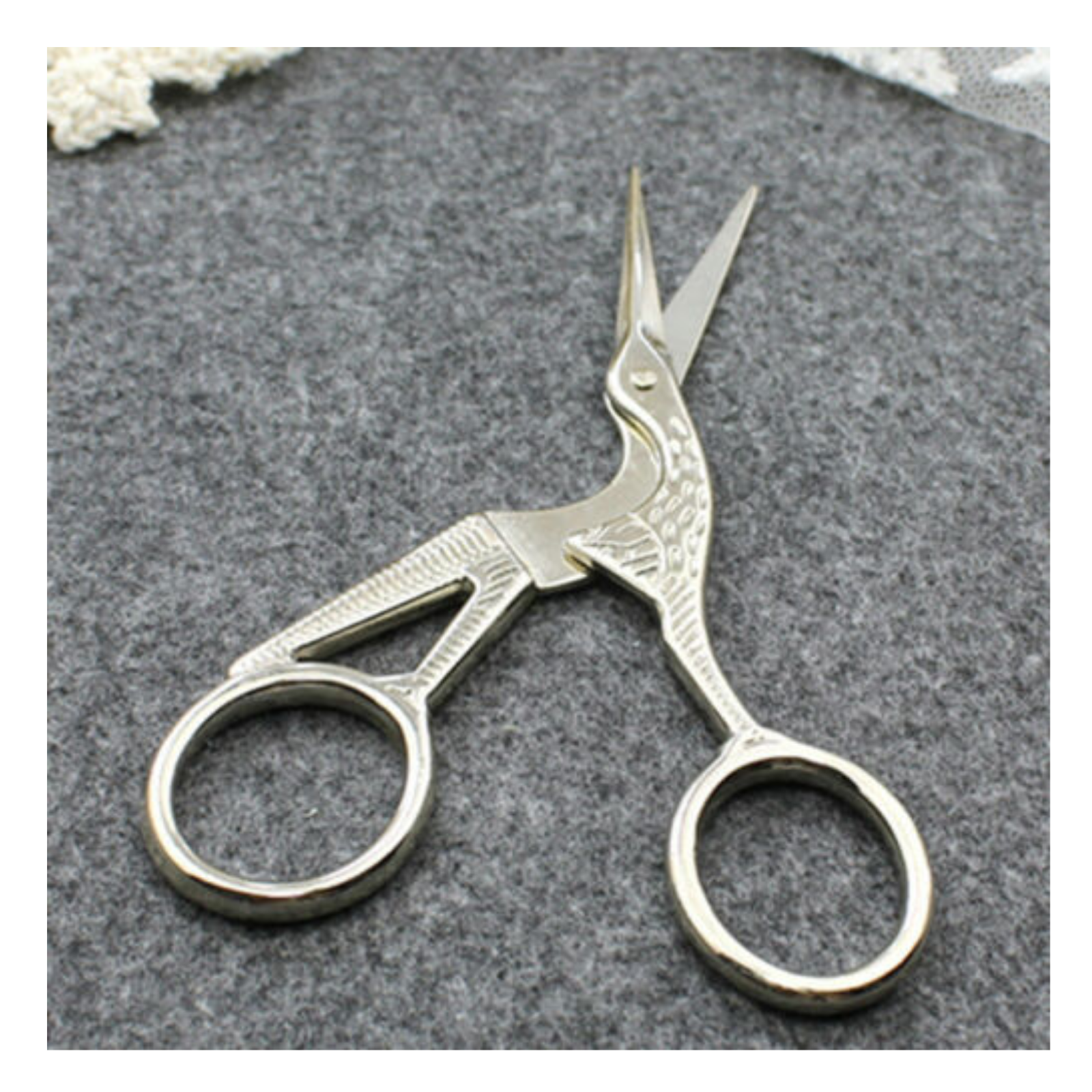 Gingher Embroidery Scissors, Needlepoint, Crewel, Sewing, 3.5