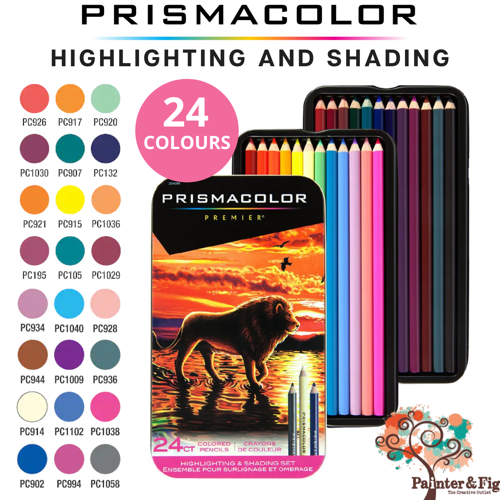 24 Premier Portrait Color Pencil Set From Prismacolor