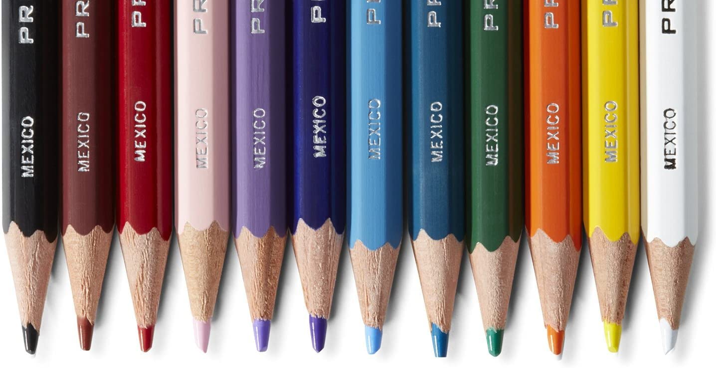 Prismacolor Premier VERITHIN Colored Pencils 36 can be sharpened to a fine point