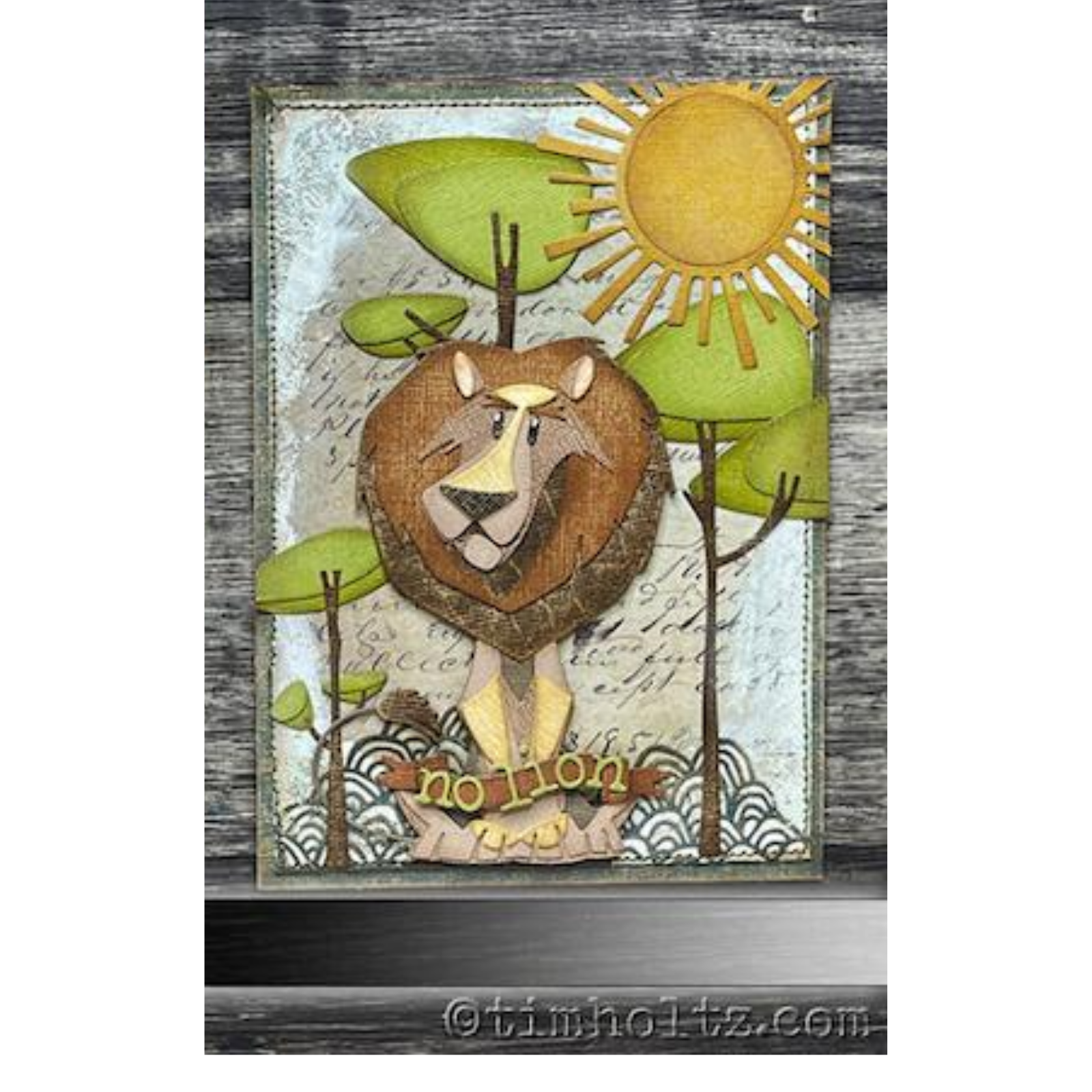 Tim Holtz Funky Trees Dies - Treetops, Trunks, Shrub, Stems - 665217 - Add to greeting cards, tags, off the page creations