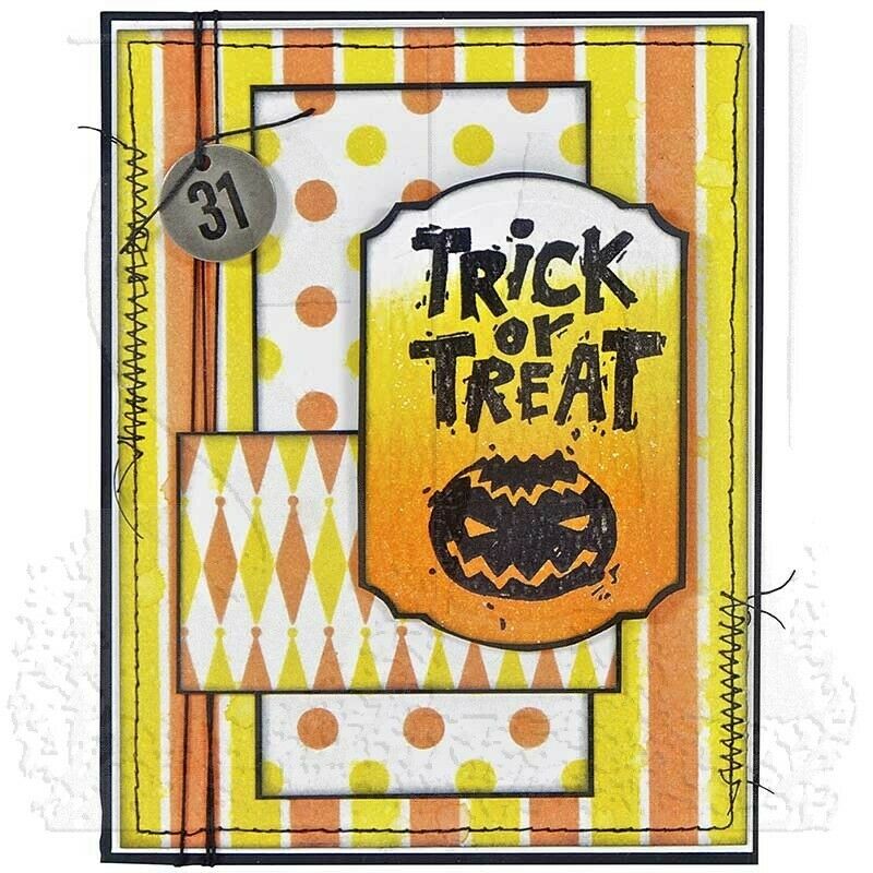 Tim Holtz Halloween Trick or Treat Stamps & Dies - perfect for all your halloween requirements