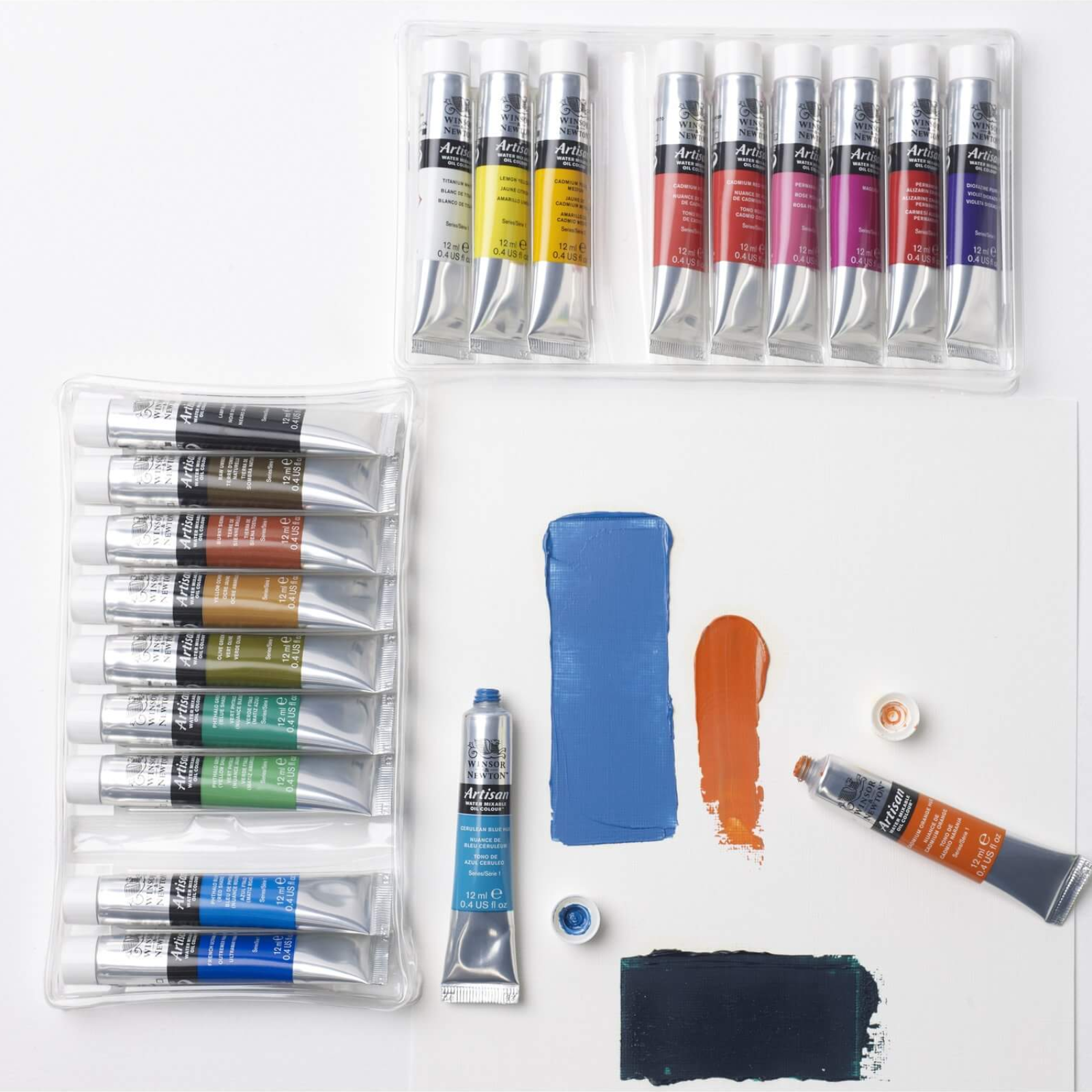 Winsor & Newton Artisan Water Mixable Oil Colour Set - Created to produce the same results as traditional oils