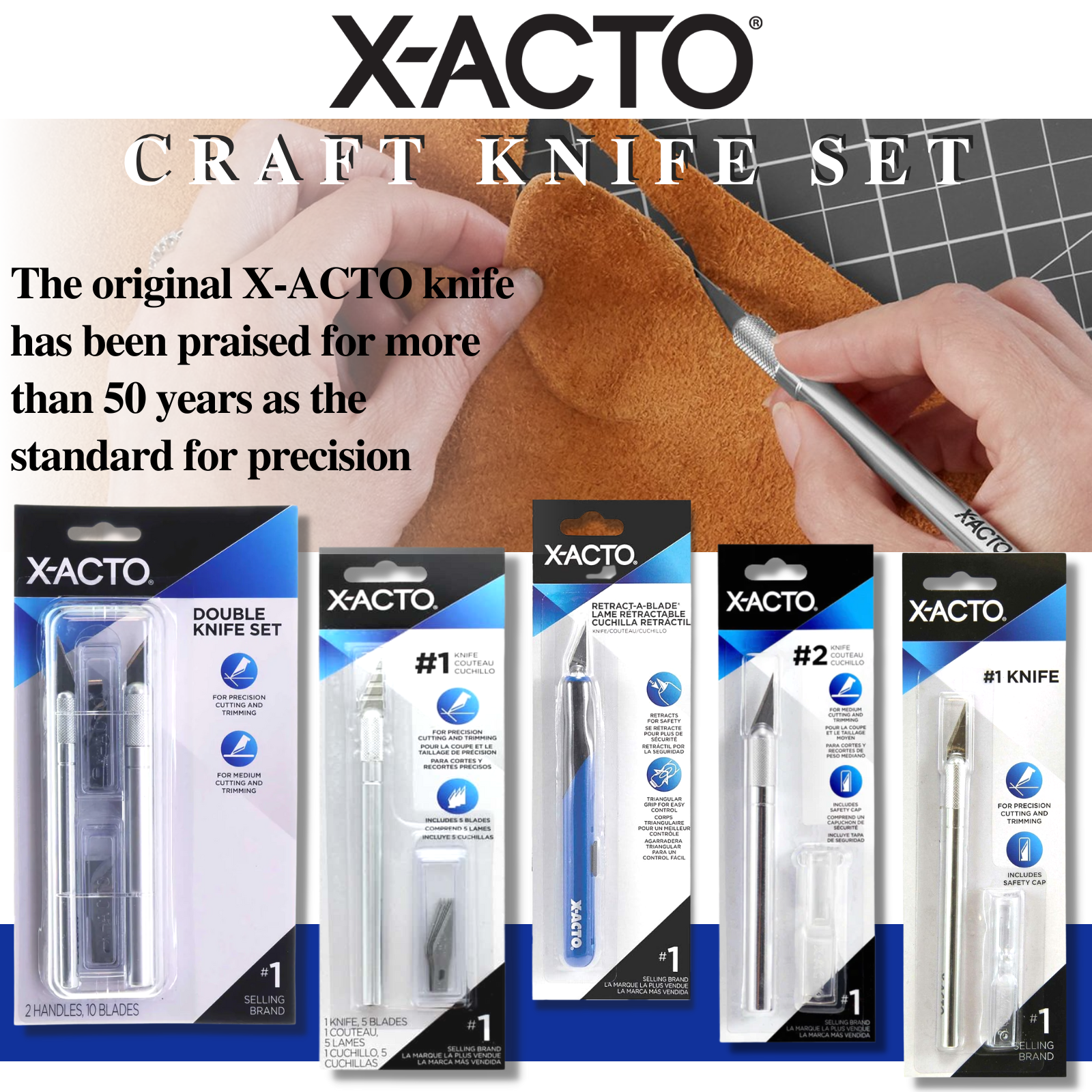 X-Acto Craft Knife Set, Precision Knife, Cutting, Tool, Trimming
